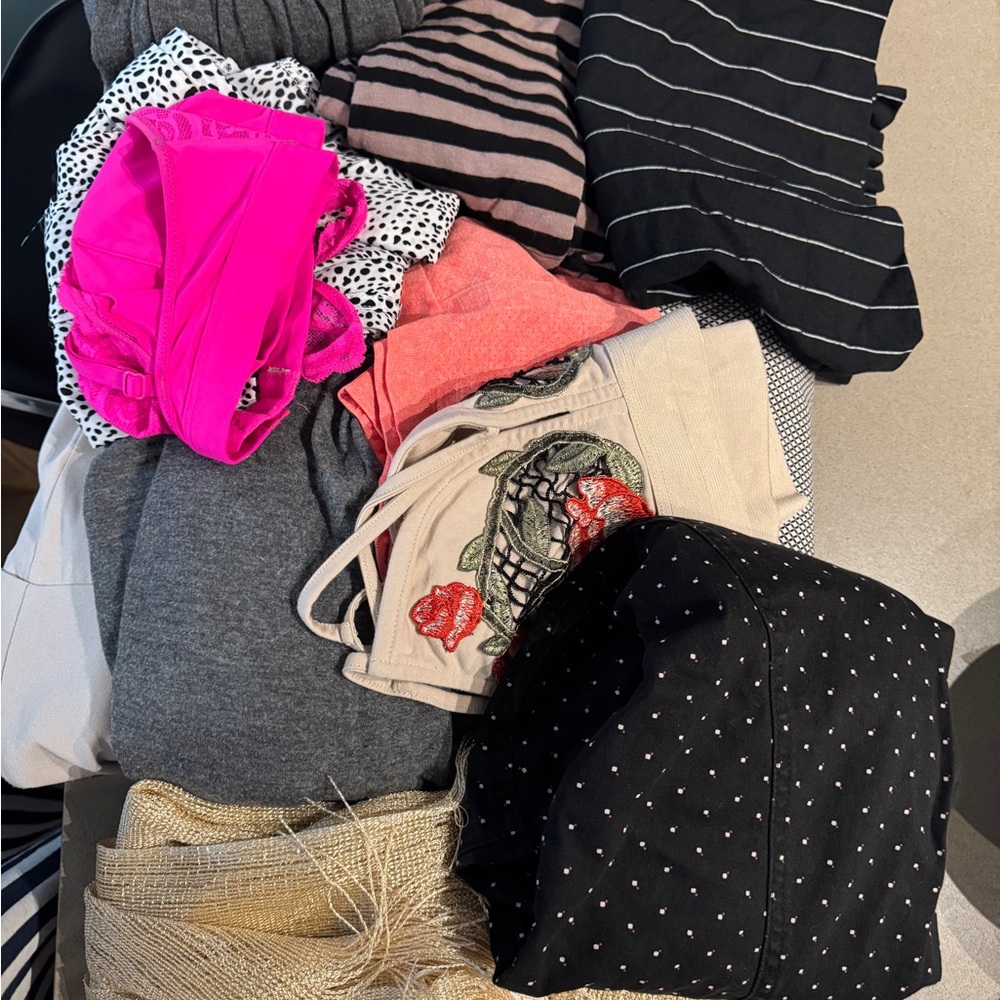 Assorted brand names Clothing Bundle , Tops, trousers, inner wears